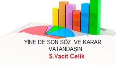 Anketler Gösteriyor-Yine De Son Söz Ve Karar Vatandaşın