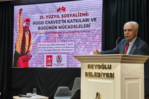 Doğu Perinçek Hugo Chavez söyleşisi