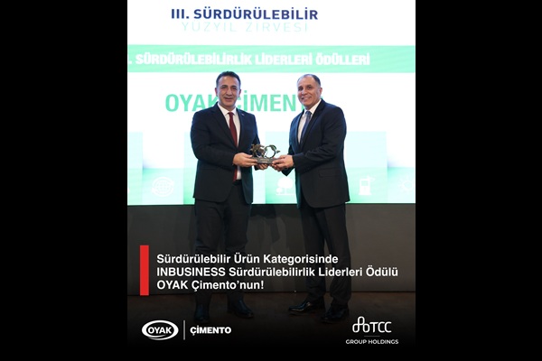 OYAK-Cimentoya-Surdurulebilirlik-Liderleri-Odulu