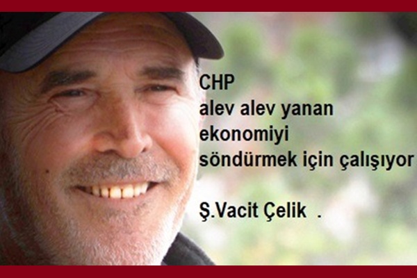 CHP Alev Alev Yanan Ekonomiyi Söndürmek için çalışıyor
