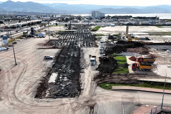 Kocaeli İnterteks Fuar Alanında Dev Projesi Tam Gaz Devam Ediyor