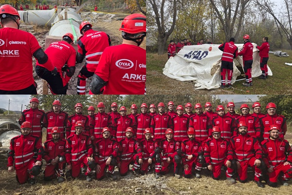 OYAK Çimento ARKE Arama ve Kurtarma Ekibi Kuruldu