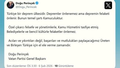 Doğu Perinçek Vatan Partisi Genel Başkanı