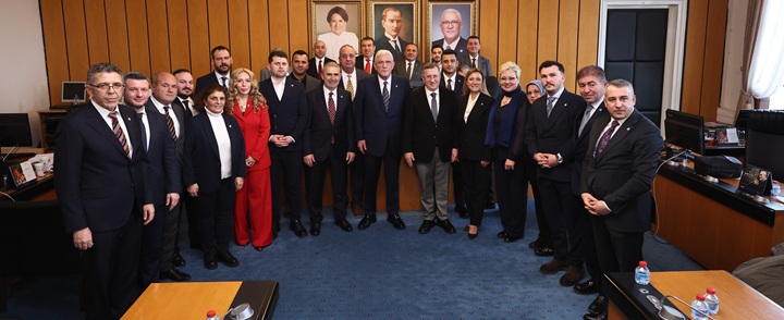 İyi Parti Kocaeli heyeti dervişoğlu'nu ziyaret etti