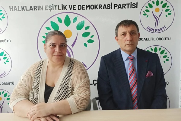 Dem Parti Kocaeli İl Eşbaşkanları