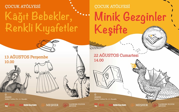 Meşher'de ağustos ayı çocuk atölyeleriyle devam ediyor