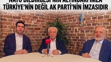 NATO Bildirgesinin Altındaki İmza Türkiye’nin Değil AK Parti’nin İmzasıdır