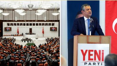 YENİ Parti TBMM'de düzeni değiştirdi