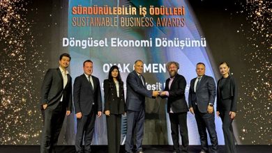 OYAK Çimento’ya “Döngüsel Ekonomi Dönüşümü” Ödülü
